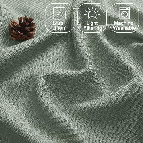 Chyhomenyc Sage Green Short Curtain Valance - Image 4
