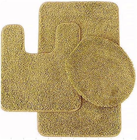 #6 Bath Mat, Contour Mat, and Lid Cover, by Unknown