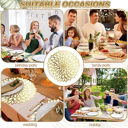 Sinmoe 100 Pcs Disposable Paper Placemats Bulk - Image 6