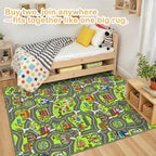 Upgrade Ultra Non Slip Kids Car Rug, Kids Road Playmat Rug - Image 4