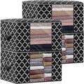 Storage Bags 100L 4Pack Clothes Organization and Storage Containers by WiseLife