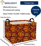 Rectangular Basketball Baskets Gift Basket Empty Kids Storage Bins Baby Boy - Image 2