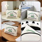 Funny Chemistry Teacher Christmas Birthday Chemistrist Makeup Storage Bag - Image 4