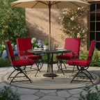 Summsun Patio Dining Seat Cushions Set of 4, 20 x 20 Inch - Image 2