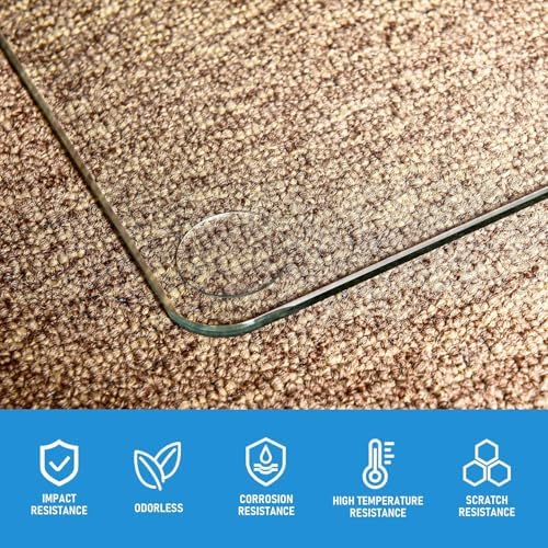 GLSLAND 36" x 46" Office Chair Mat - Image 6