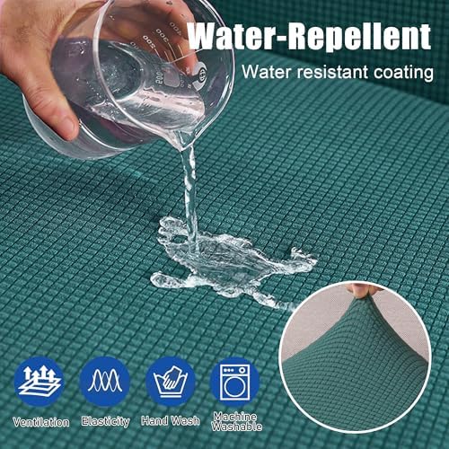 Water Resistant Couch Cushion Covers Stretch Sofa Seat Slipcover - Image 3