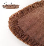 Foindtower Decorative Linen Fringe Throw Pillow Covers Cozy Boho Farmhouse - Image 3