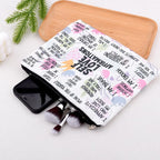 Positive Affirmations Makeup Cosmetic Bag - Image 7