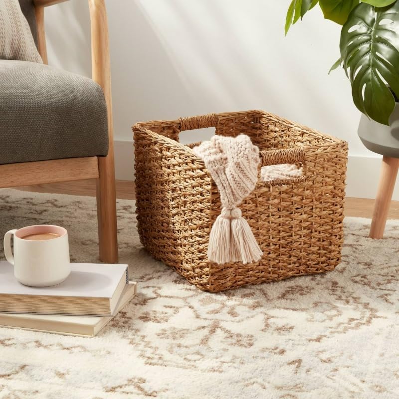Khaki Foldable Storage Cube Bin, Compatible - Image 2