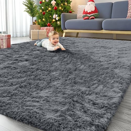 OLANLY 10x10 Machine Washable Large Area Rugs by OLANLY