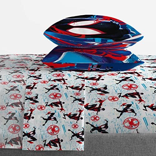 Marvel Spiderman Queen Comforter Set 7 Piece Kids Bedding - Image 4