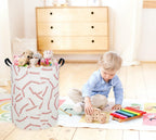 Kids Laundry Hamper, Baseball Laundry Basket Collapsible Boys Storage Baskets - Image 2