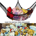 Toy Hammock for Stuffed Animals, Stuffed Animal Hammock Net Jumbo Plush Toy - Image 6