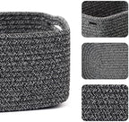 MiniArk Small Storage Baskets for Organizing | Closet Organizer Bins | Shelf - Image 2
