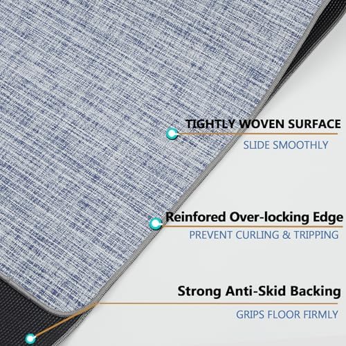 Large Office Chair Mat for Hardwood Floor Anti-Slip Desk Computer Chair Mat - Image 3