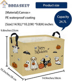 RectangleHalloween Baskets Dog Basket Cute Storage Bin - Image 2