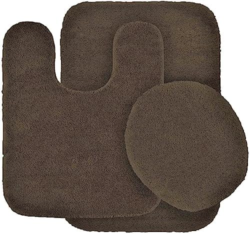 #6 Bath Mat, Contour Mat, and Lid Cover, by Unknown