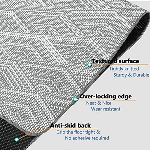 Chair Mat for Hardwood & Tile Floor, Anti Slip, Floor Protector for Home Office - Image 3