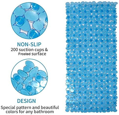 Pebble Shower Mat Non Slip Tub Mat 35"X16" - Image 5