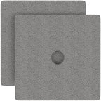 HITSLAM Shower Mat, 24 x 24inch Non Slip Bath Mat by HITSLAM