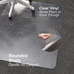 Staples Carpet Chair Mat, 46x60 Inch - Image 3