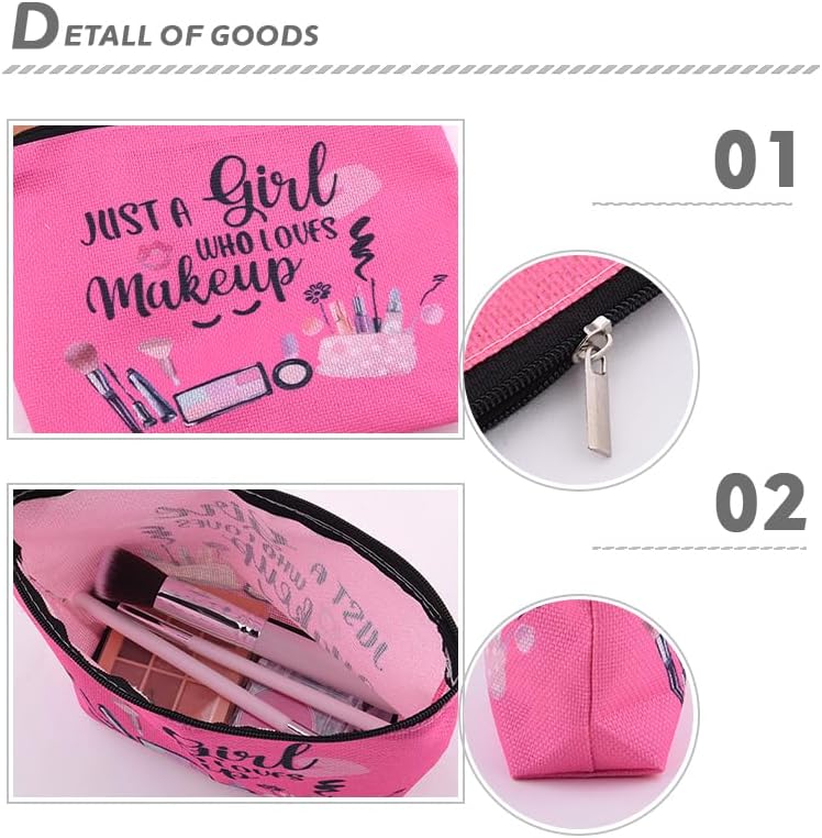 Makeup Tool Storage Bag for Women Girls Beautician Esthetician Birthday Bday - Image 3