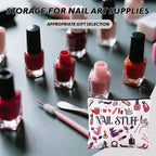Nail Stuff Organizer Bag for Manicurist Birthday Christmas Xmas Gifts Zipper - Image 5