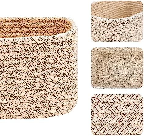 MiniArk Small Storage Baskets for Organizing | Closet Organizer Bins | Shelf - Image 2