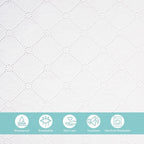 American Baby Company Waterproof Pack and Play Mattress Protector 39" x 27" - Image 4
