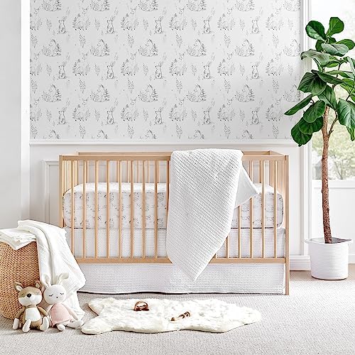 Levtex Baby - Mills Waffle Crib Fitted Sheet - Fits Standard Crib and Toddler - Image 3