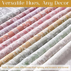 ASPMIZ Linen Kitchen Curtains 36 Inch Double Layer Kitchen Window Curtains - Image 5