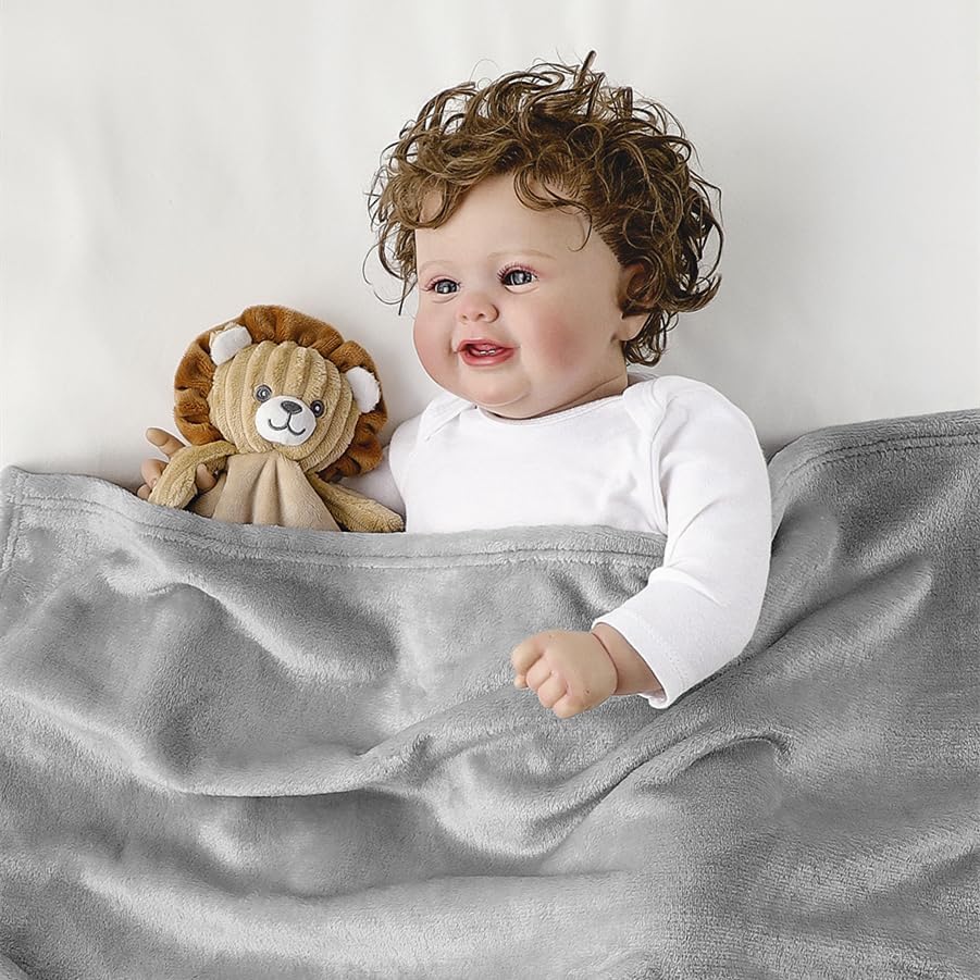 CREVENT Cozy Plush Baby Security Blanket, Loveys - Image 6