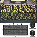 Femuar Car Trunk Organizer, Large Capacity Backseat Organizer, Collapsible - Image 3