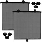 Blossound 2 Pack Car Window Sun Shades, 22 × 24 Inch by Blosssound