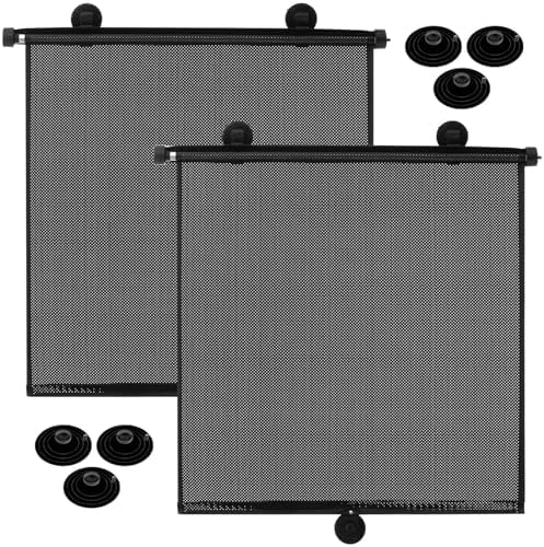 Blossound 2 Pack Car Window Sun Shades, 16 x 18 Inch by Blosssound