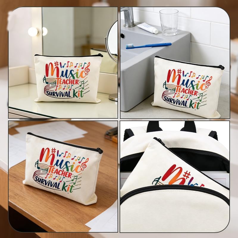 Music Teacher Survival Kit Makeup Storage Bag - Image 4