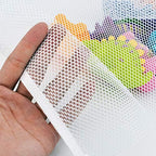 DEALPEAK Bath Toy Organizer Mesh Bag Baby Bathtub Hanging Storage Bag Quick - Image 5