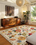9x12 Area Rugs for Living Room: Washable Rug Non Slip Low Pile Soft Carpet by palohom