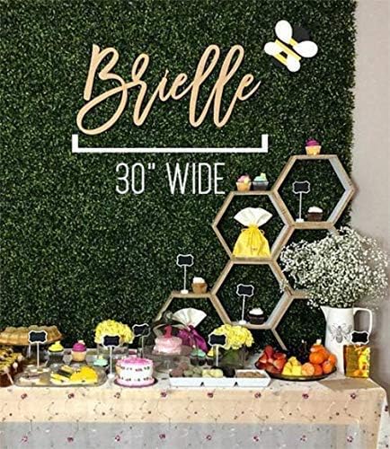Custom Nursery Name Sign, Personalized Baby Room Wall Decor, Handmade Wooden - Image 4