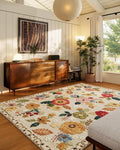 10x12 Area Rugs for Living Room: Large Washable Rug Non Slip Low Pile Soft Faux by palohom