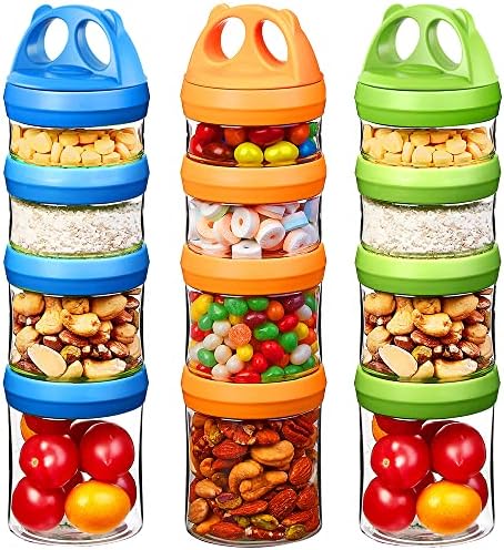 SELEWARE Stackable Snack Containers by SELEWARE