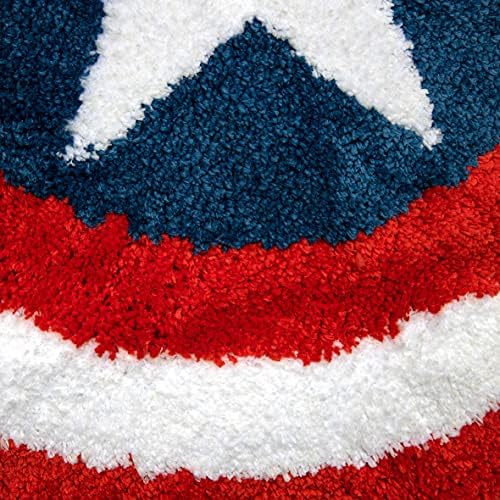 Jay Franco Marvel Avengers Shields Tufted Rug Tufted Polyester Bath Rug - Image 5