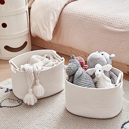 R RUNKA 3 Pack Storage Basket for Cabinet and Toy Organization - Image 6