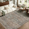 JOLLYVOGUE 6x9 Area Rugs for Living Room, Vintage Washable Rug by JOLLYVOGUE