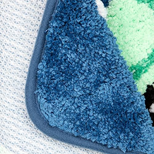 Jay Franco Star Wars The Mandalorian Blue Space Tufted Polyester Bath Rug - Image 5