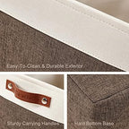 DECOMOMO Storage Bins, Large Fabric Storage Baskets - Image 4