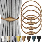 Magnetic Curtain Tiebacks Rope Decorative Holdbacks by CurtianTiebacks