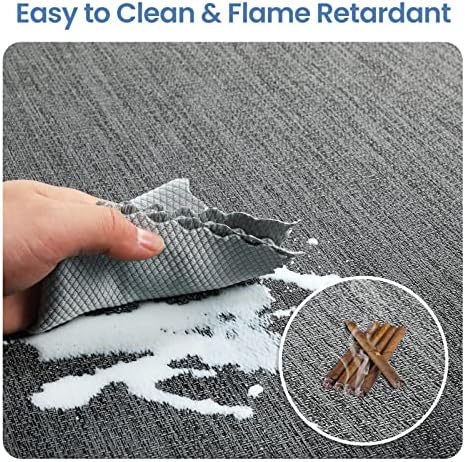 Chair Mat for Hardwood Floor, Anti Slip, Computer Chair Desk Mat, Floor - Image 6