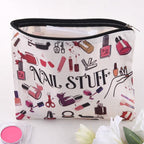 Nail Stuff Organizer Bag for Manicurist Birthday Christmas Xmas Gifts Zipper - Image 6