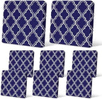8Pcs Patio Cushion Covers Stretch Outdoor Furniture Protector Slipcovers by pickyNproud